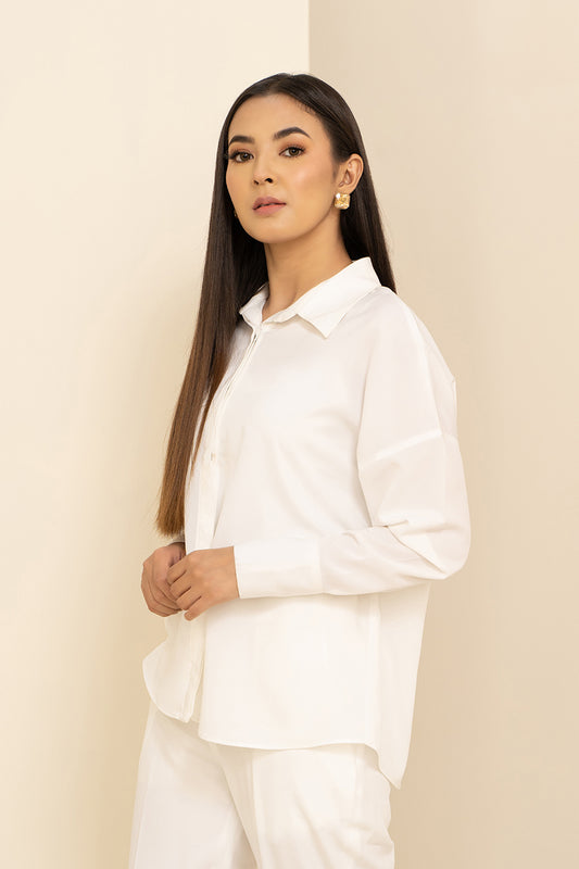 Basic White Button Down