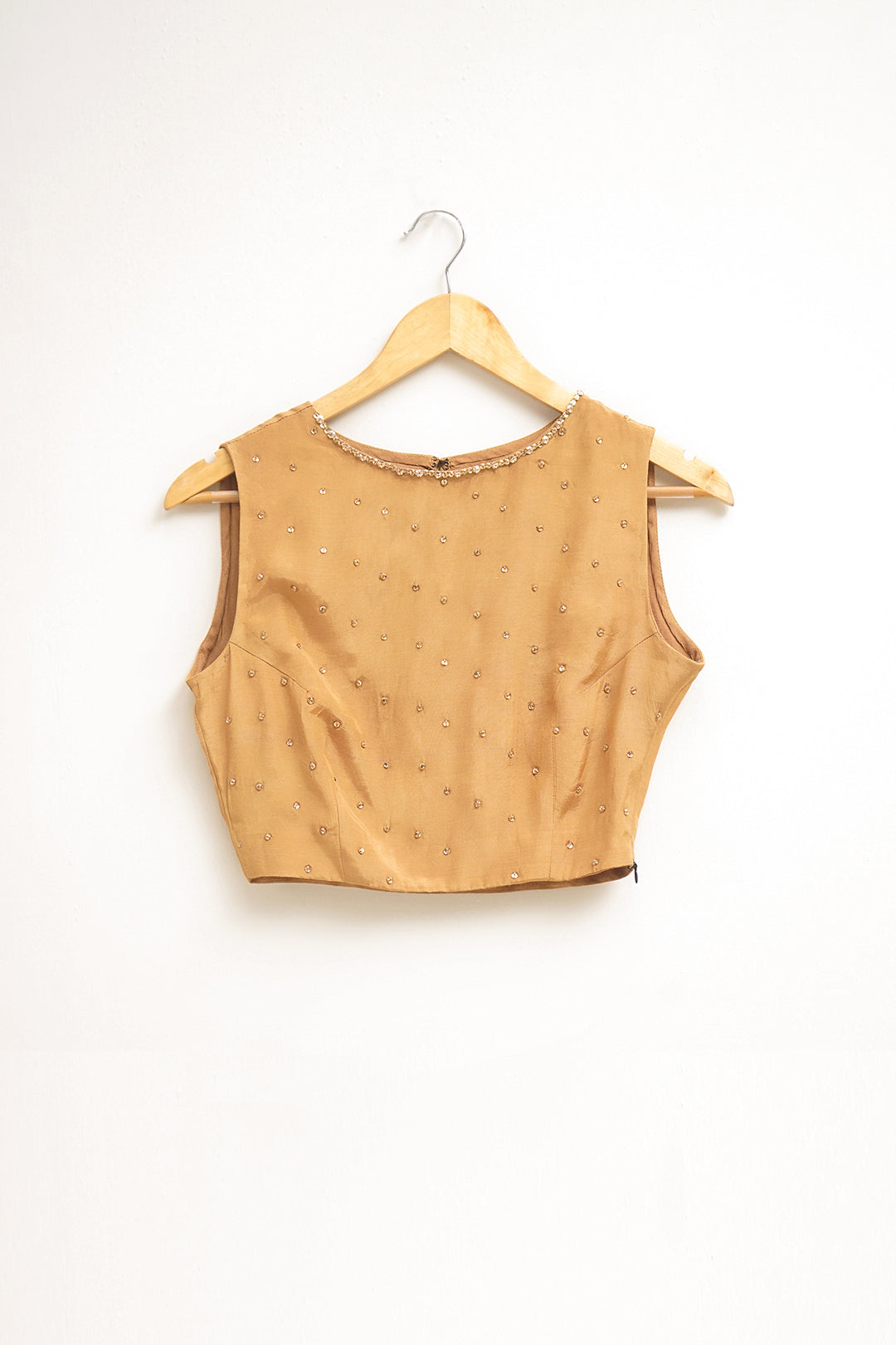 Zurik Saree & Crop Top (Sleeveless)