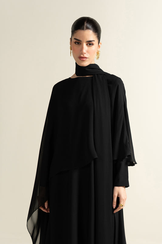 Double Drape Abaya
