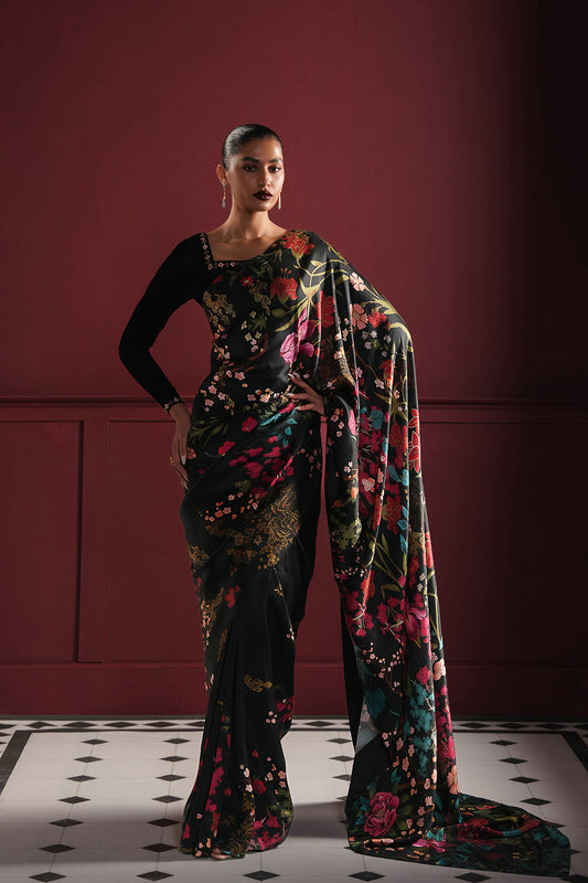 Bloomelle Saree and Crop Top (2pc)