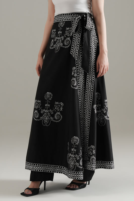 Contour Wrap Skirt