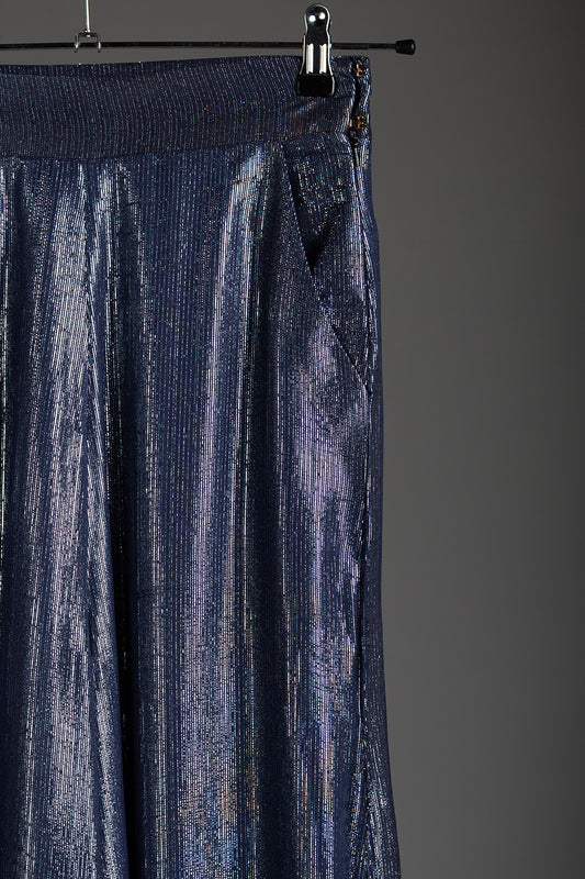 Night Shimmer Cropped Pants