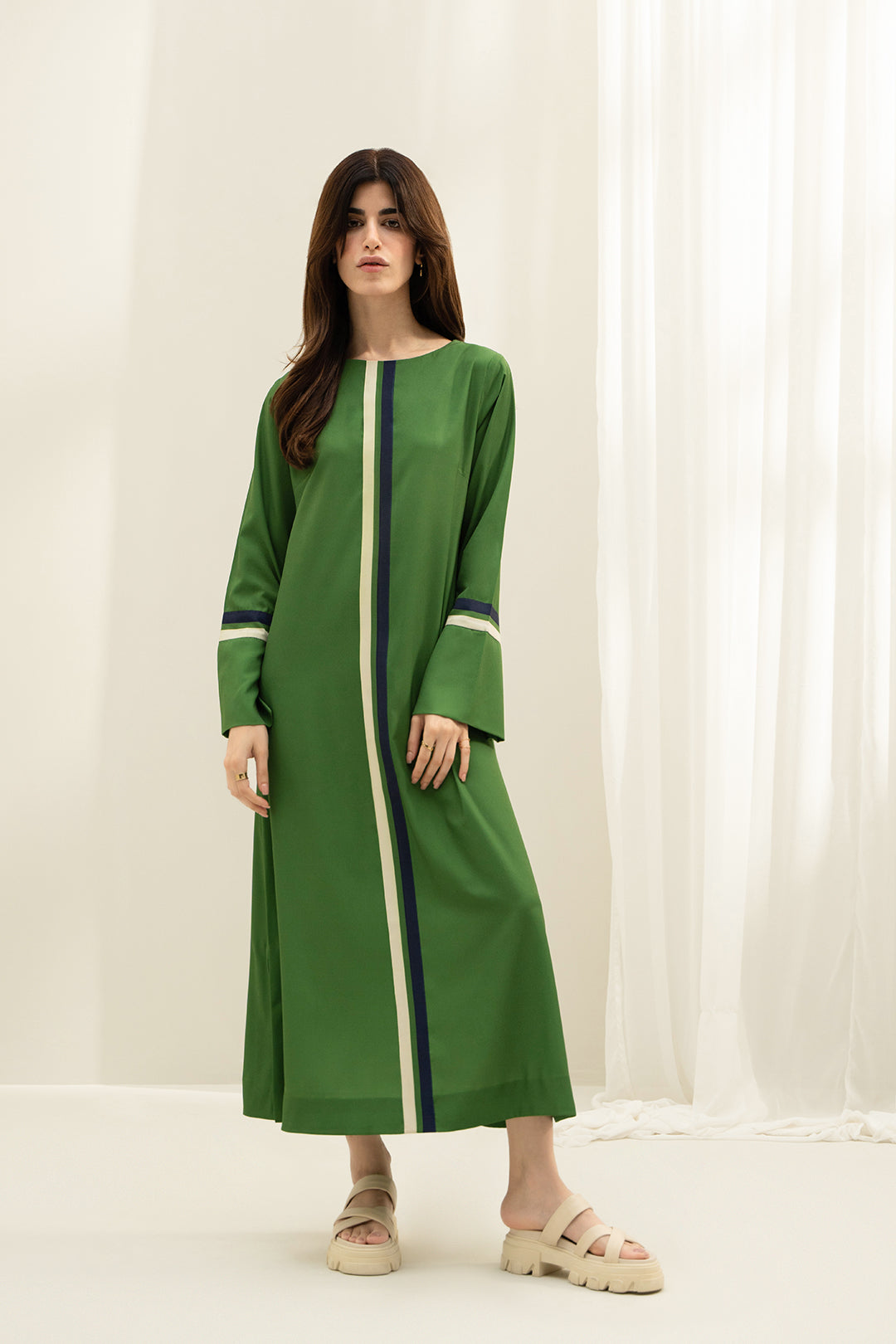 lulusar green dress Lulusar Silk Dih Dress main image 0