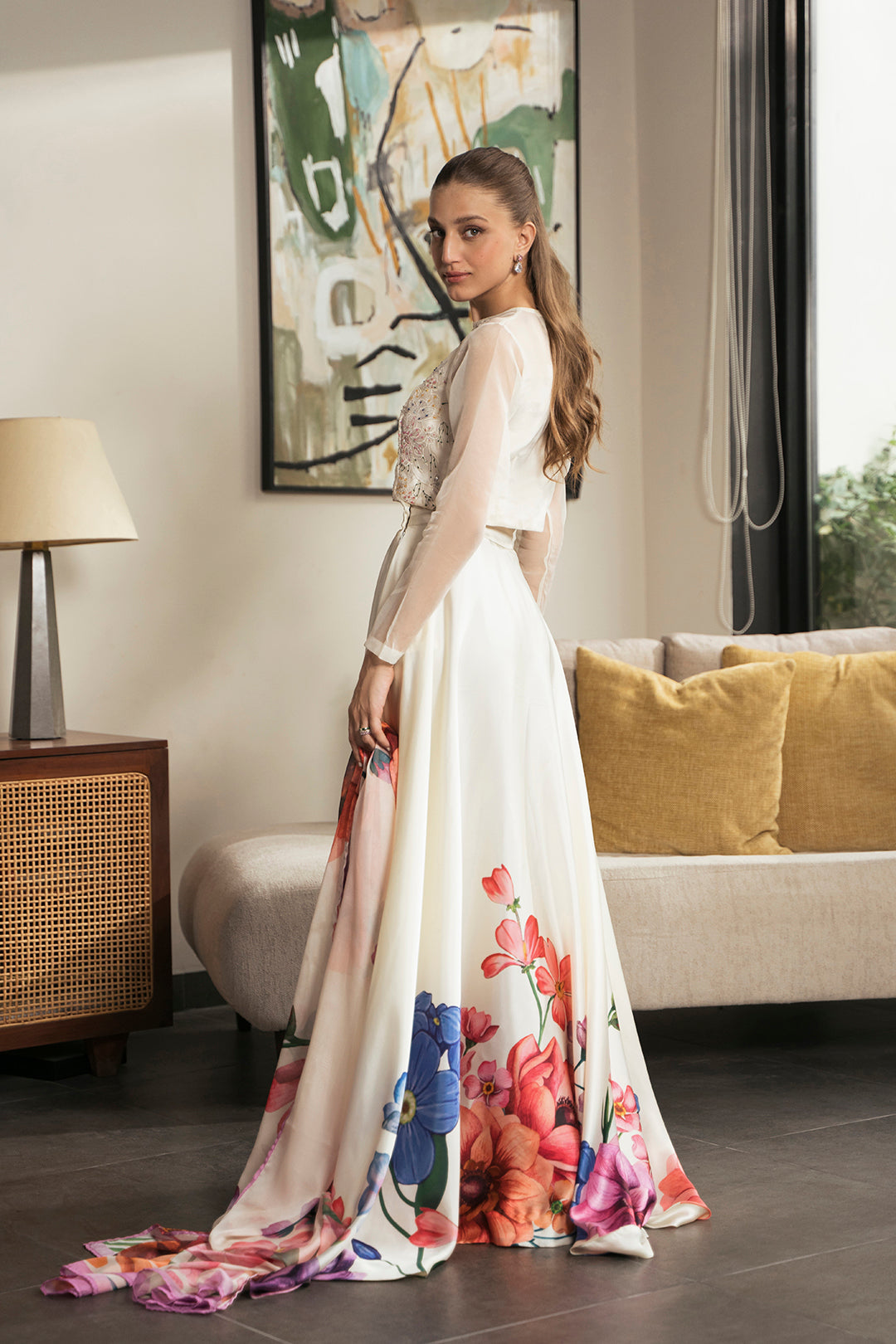 Alaris Crop Top & Skirt