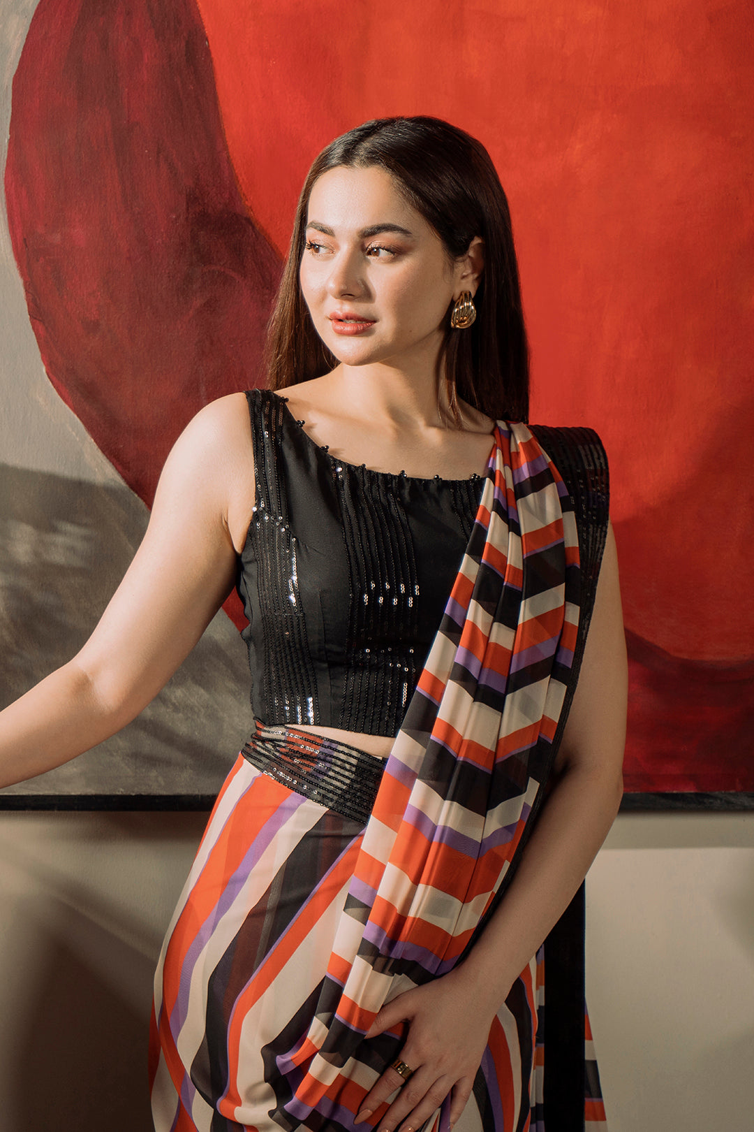 Sohawa Saree (Sleeveless)