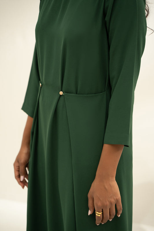Side Overlap Dress