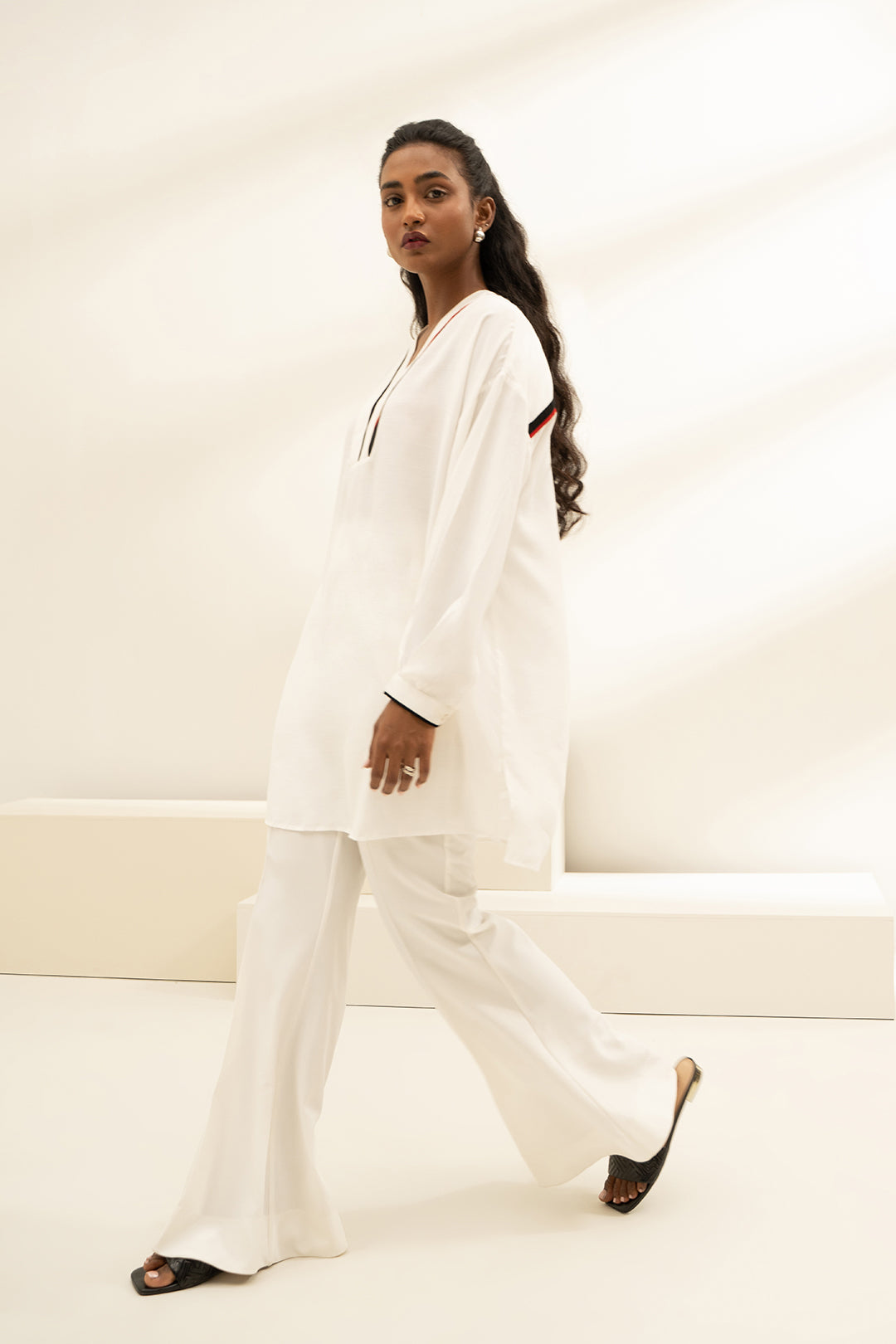Oversized White Tunic