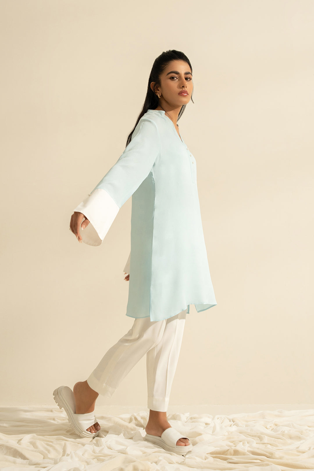 Sky Block Tunic