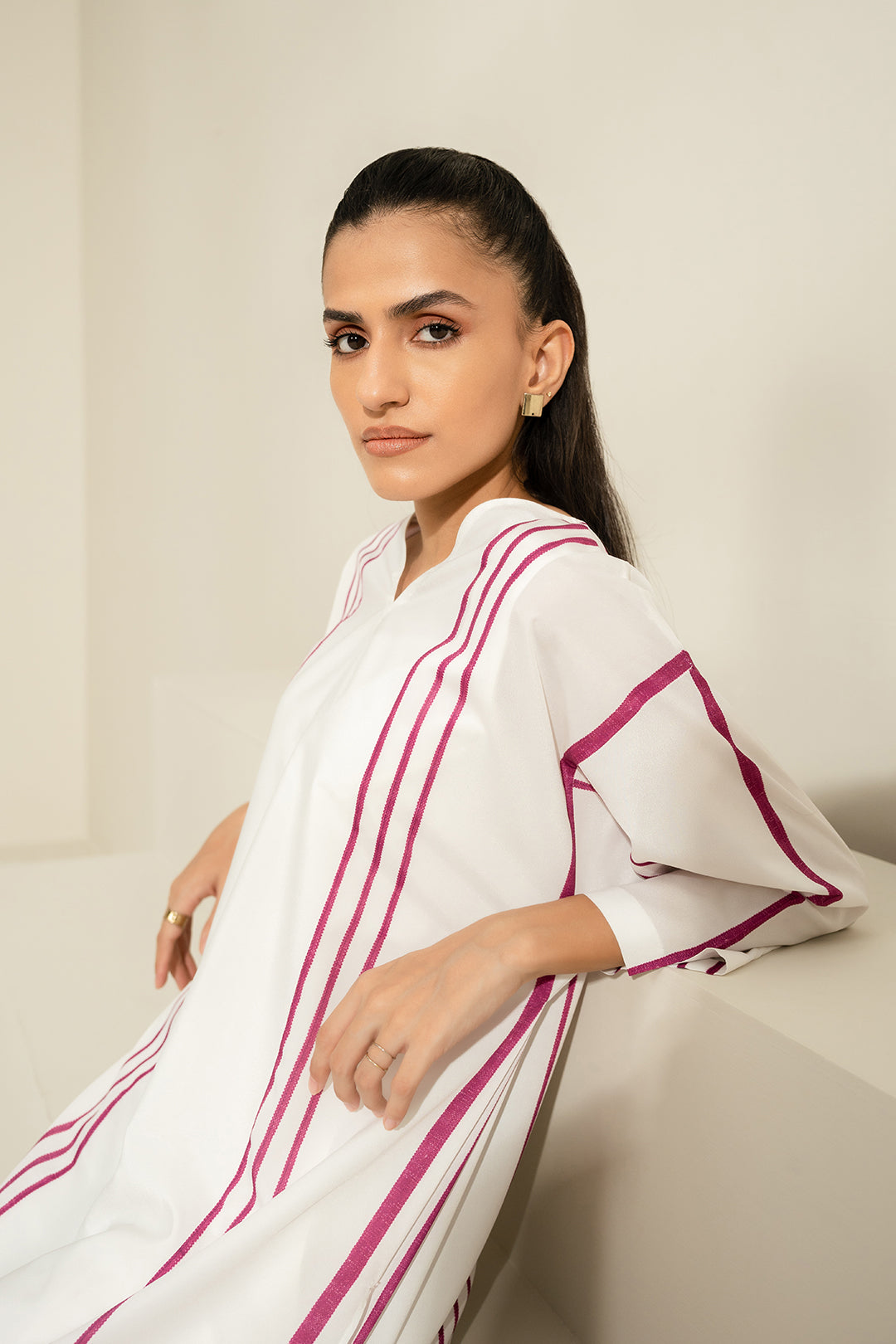 Pink Streak Top