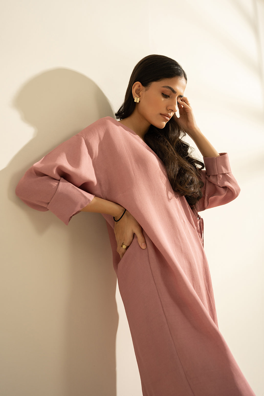 Tea Pink Wrap Around