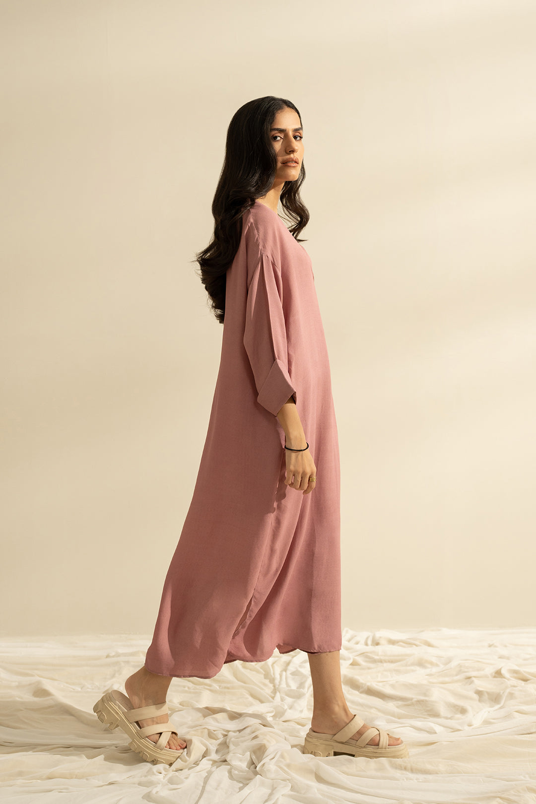 Tea Pink Wrap Around
