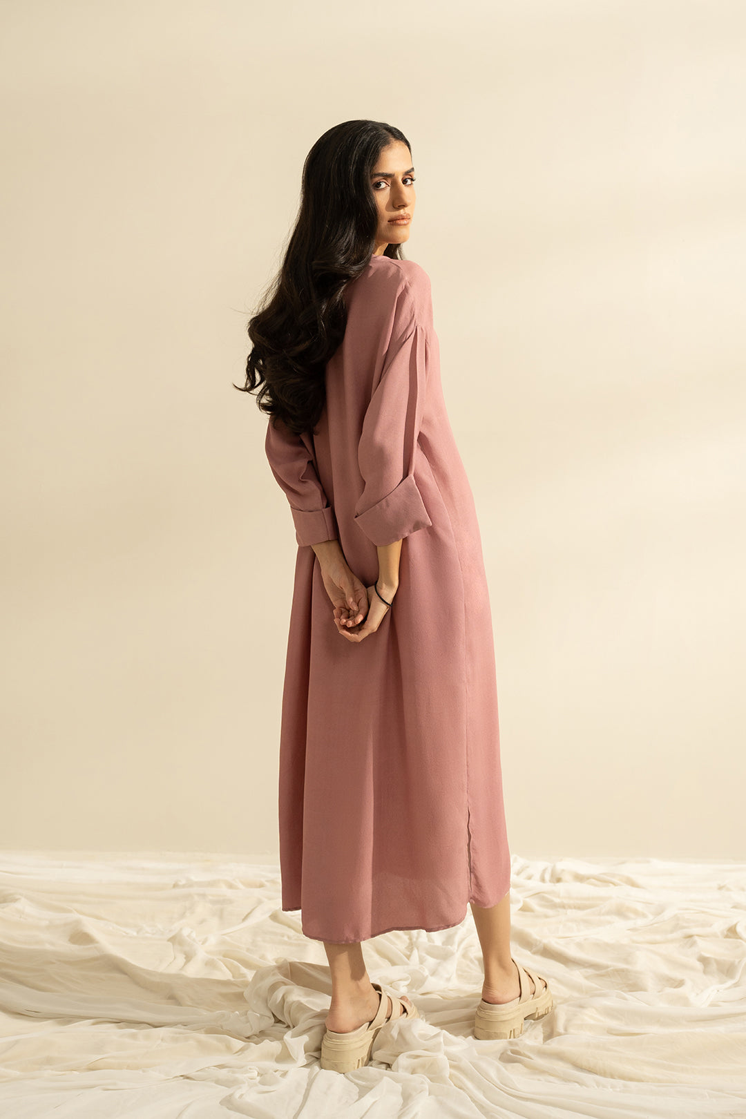 Tea Pink Wrap Around