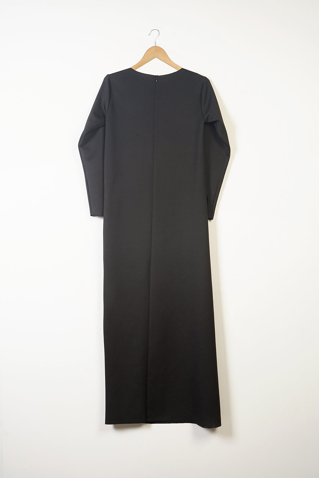 Black Asymmetric Knit Top