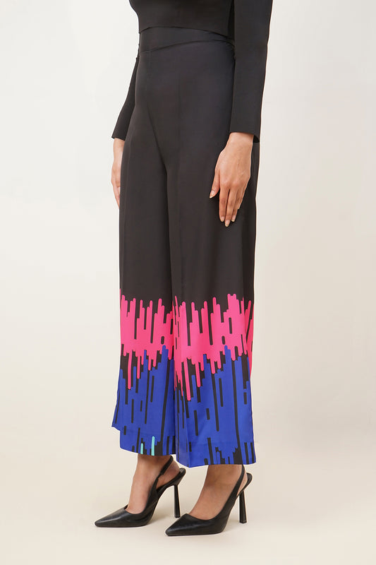 Color Block Drip Pants