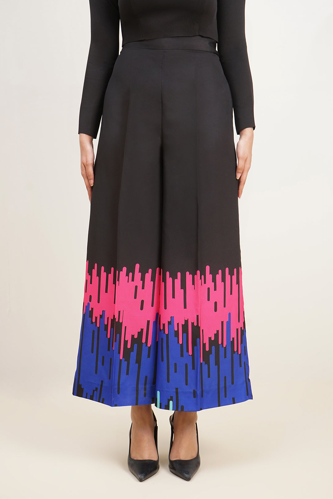 Color Block Drip Pants