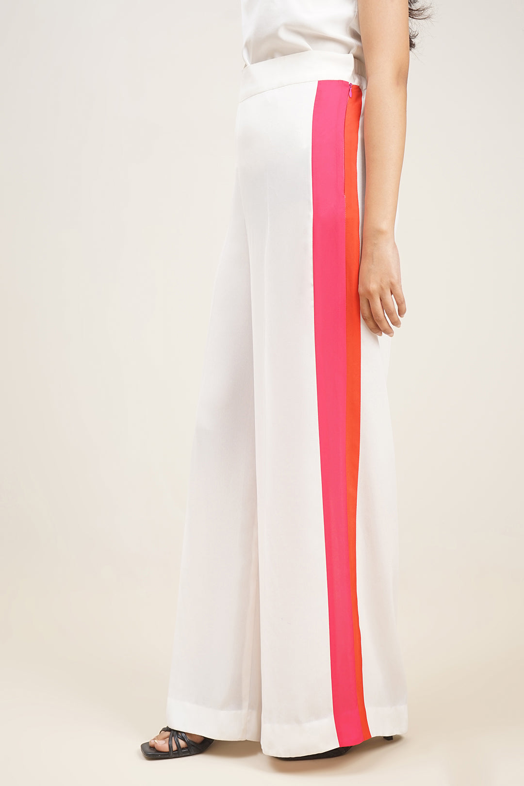 Rouge Color Block Pants