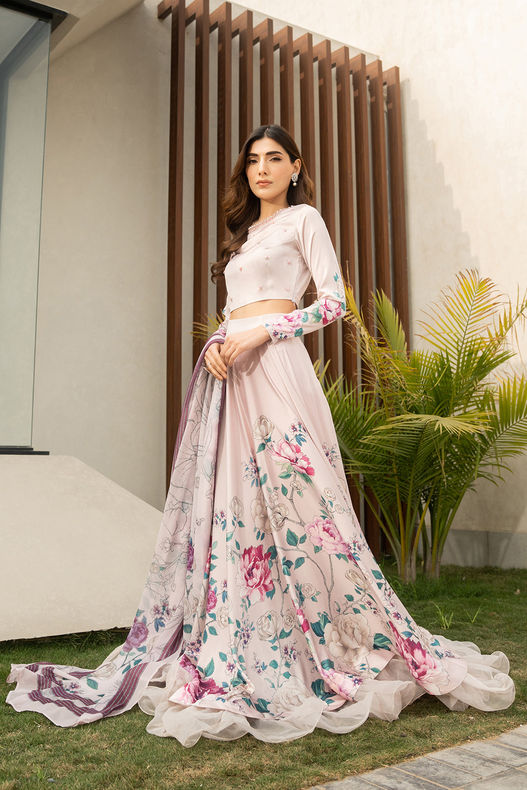 Zamai Crop Top & Skirt