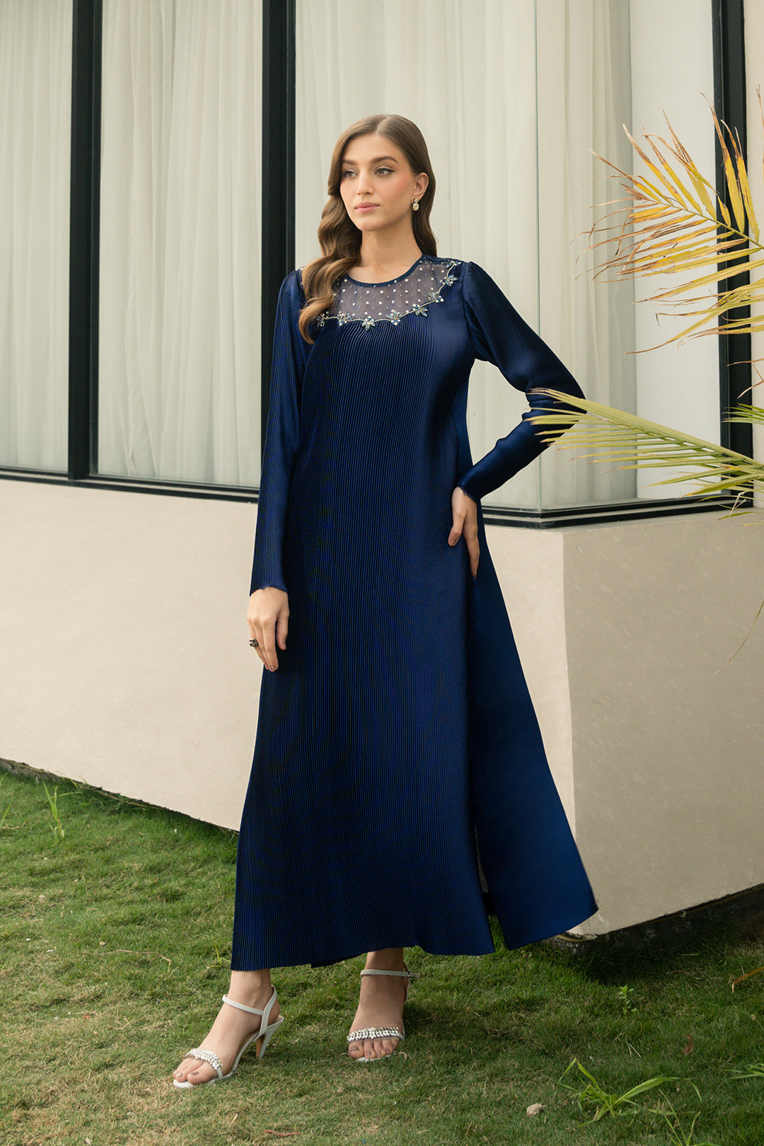 Warai Pleated Dress