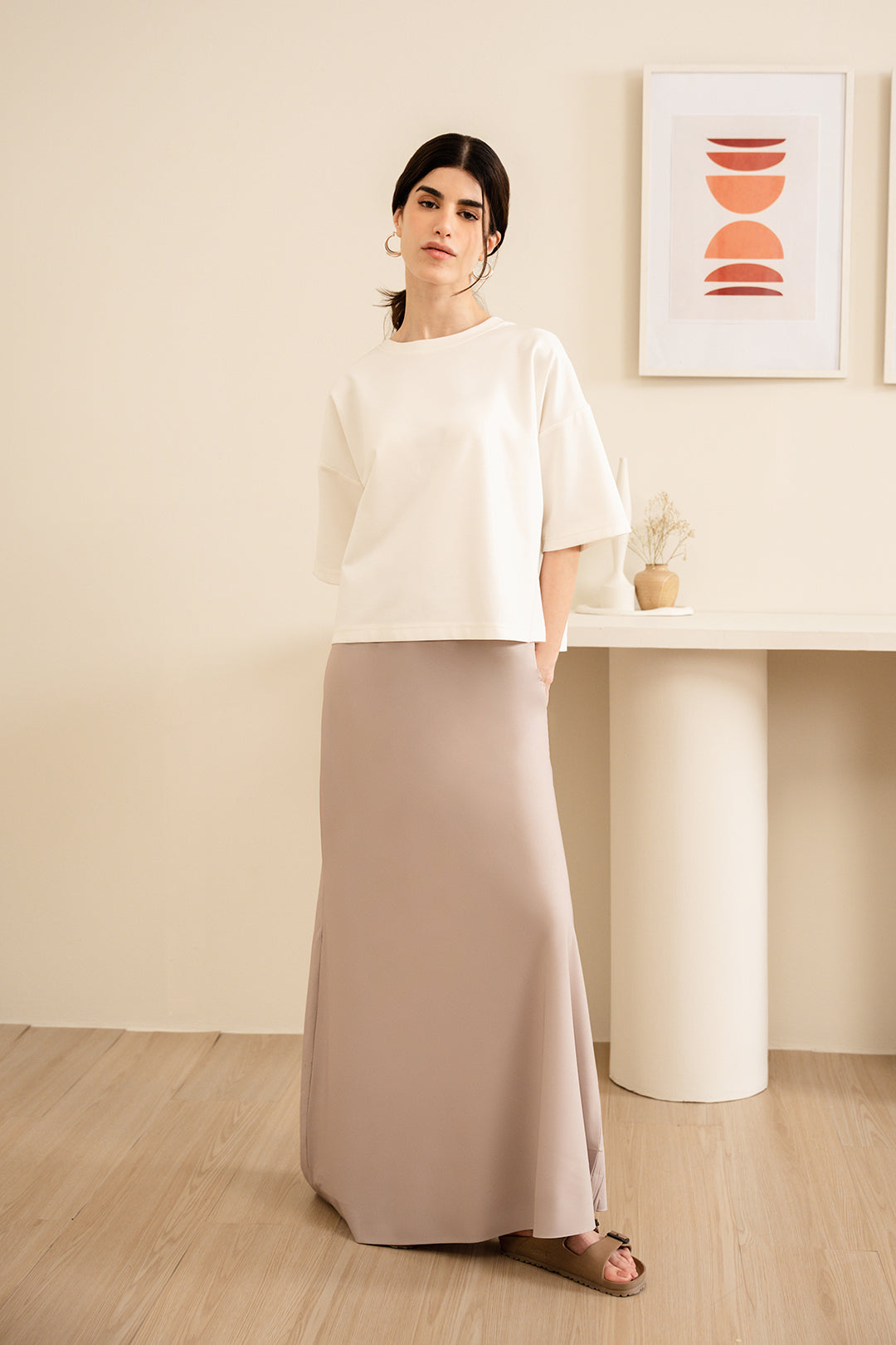 Beige Skirt – Lulusar