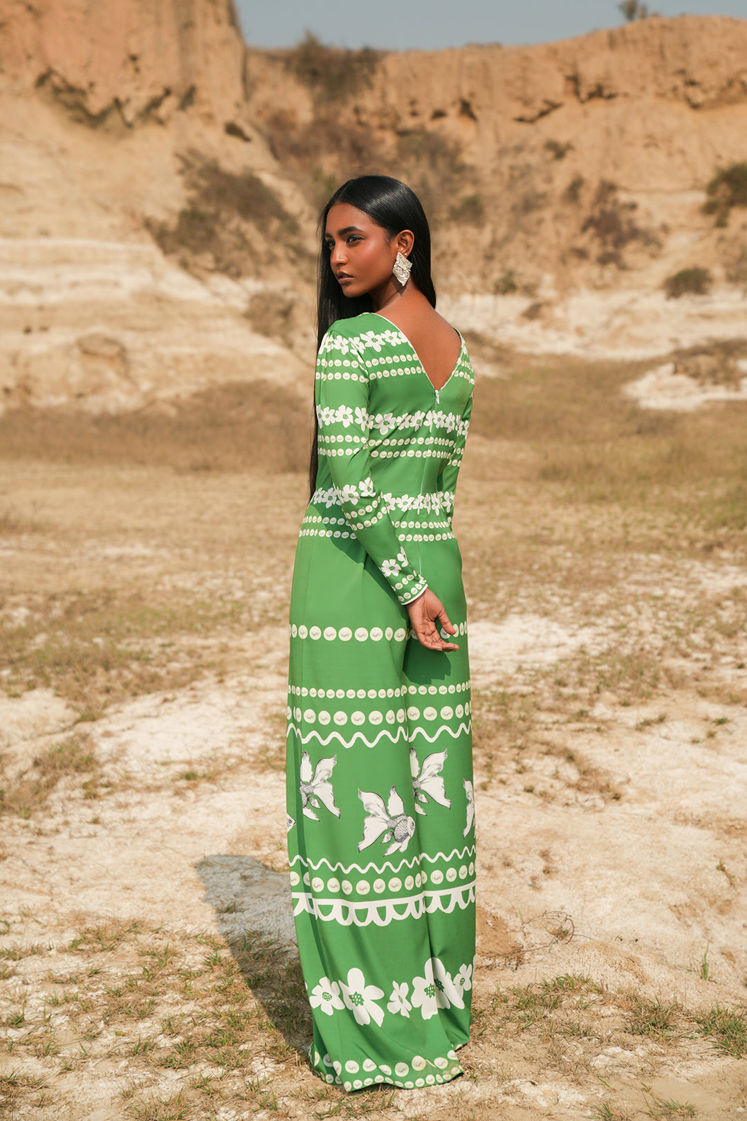 Baurai Jumpsuit - Green
