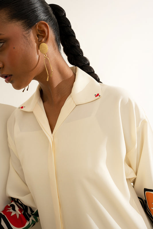 Kotkai Button Up Top