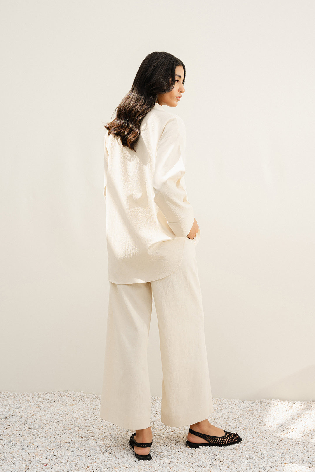 Ivory Button Down Shirt