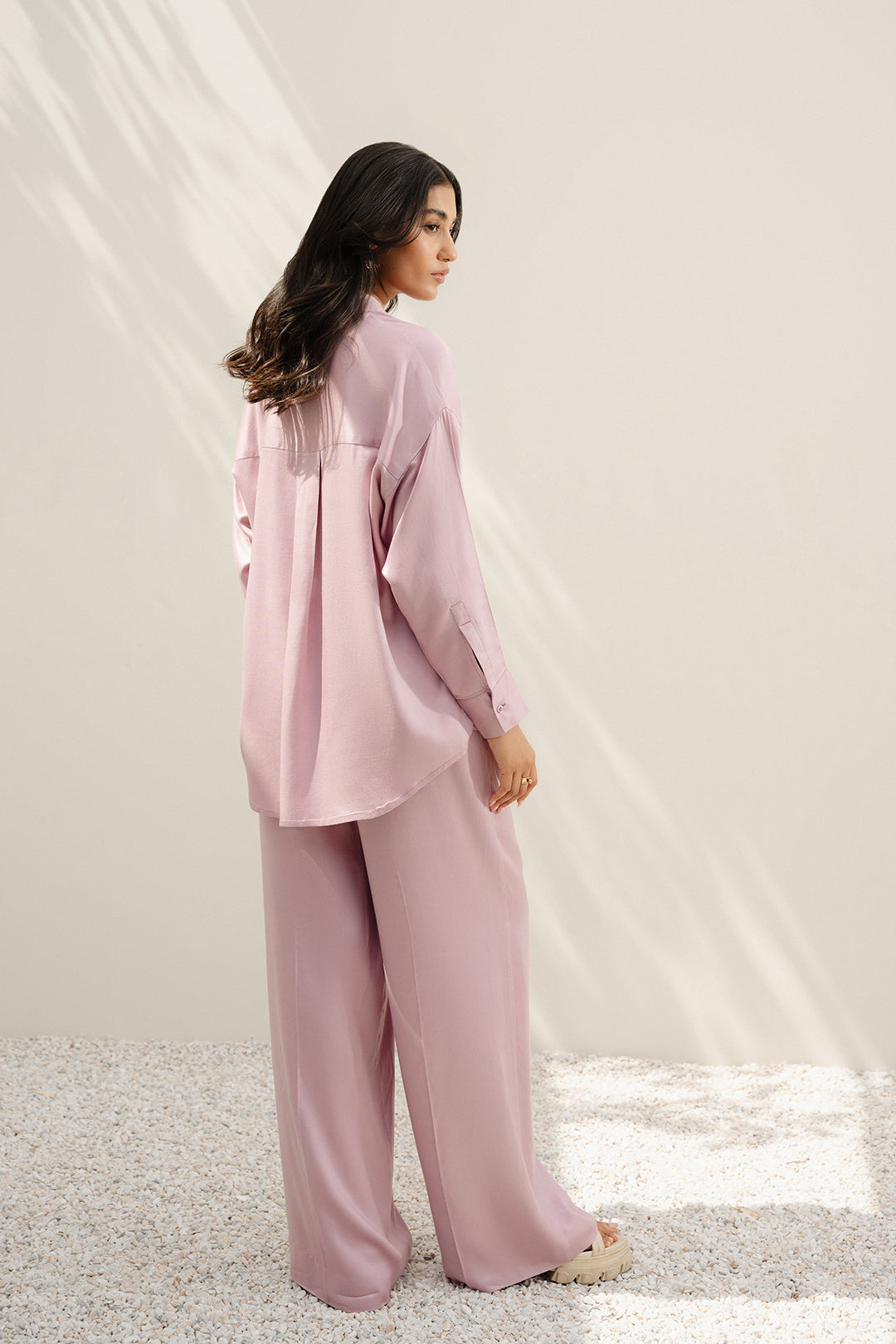 Lavender Button Down