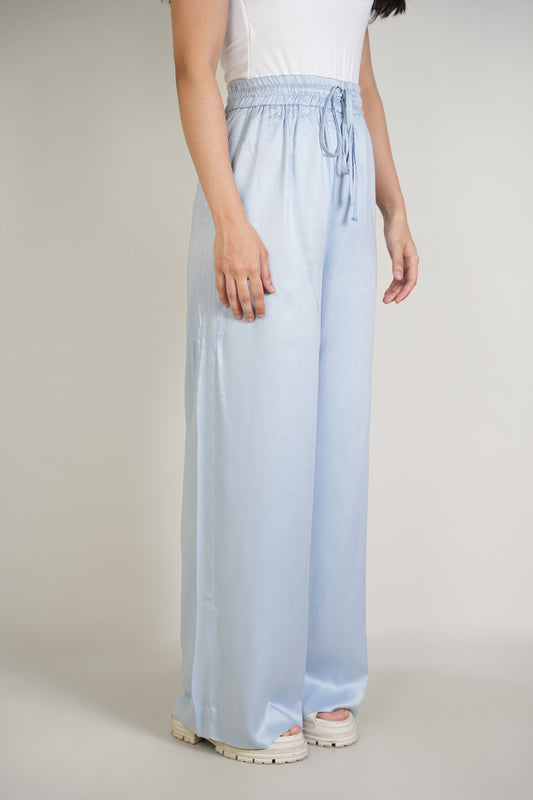 Aqua blue drawstring Pants