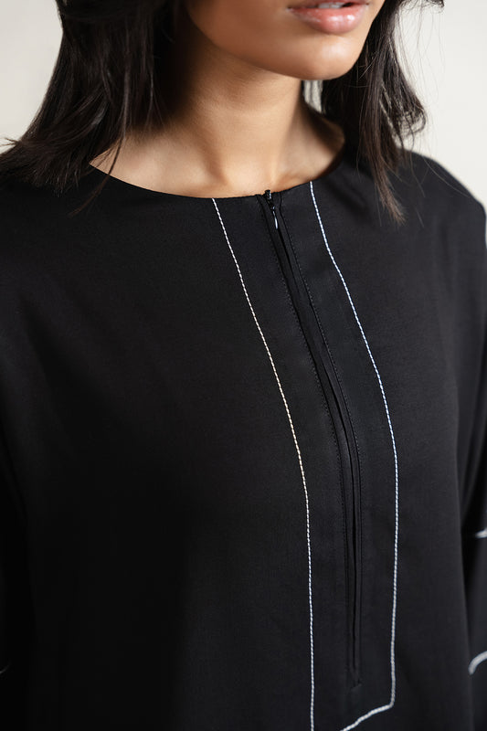 Contrast Detail Tunic
