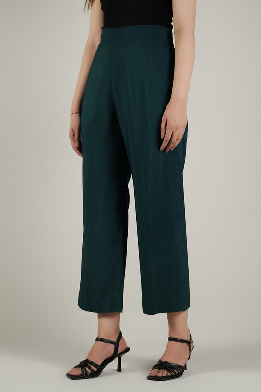 Sea green culottes