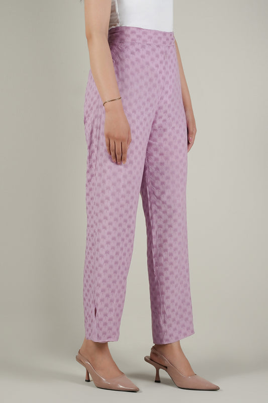 Lilac Wide Leg Pants