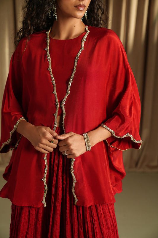 Haimal Cape & Tank Top