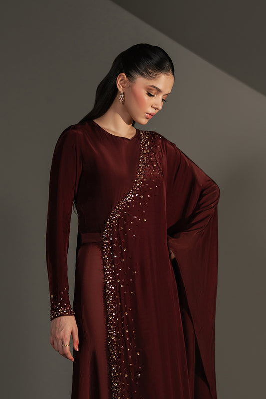 Zoril Side-Drape Top