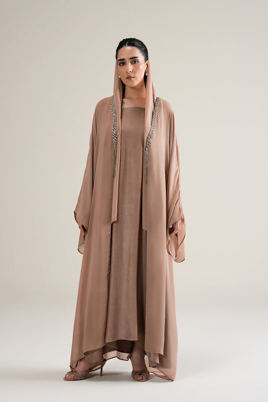 Rose Dune Abaya