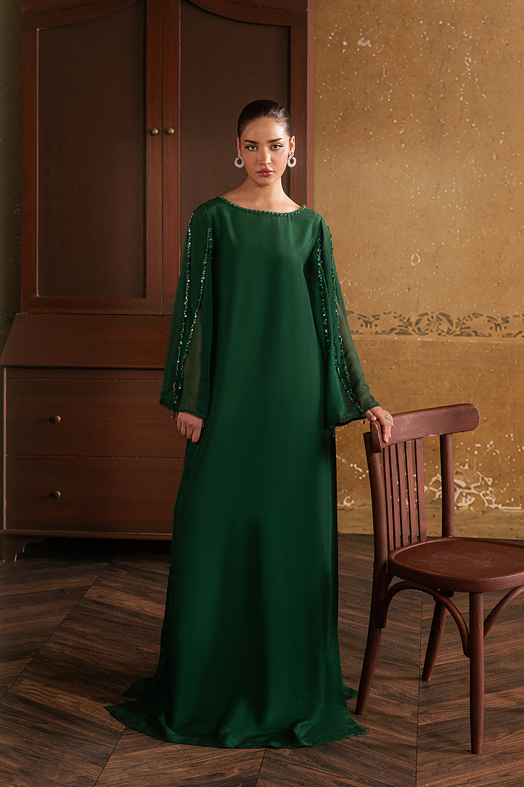 lulusar green dress Leraash Long – Lulusar