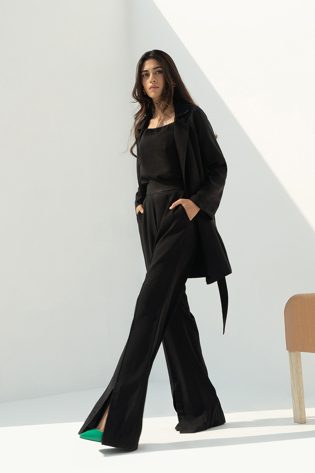 Front Slit Pants