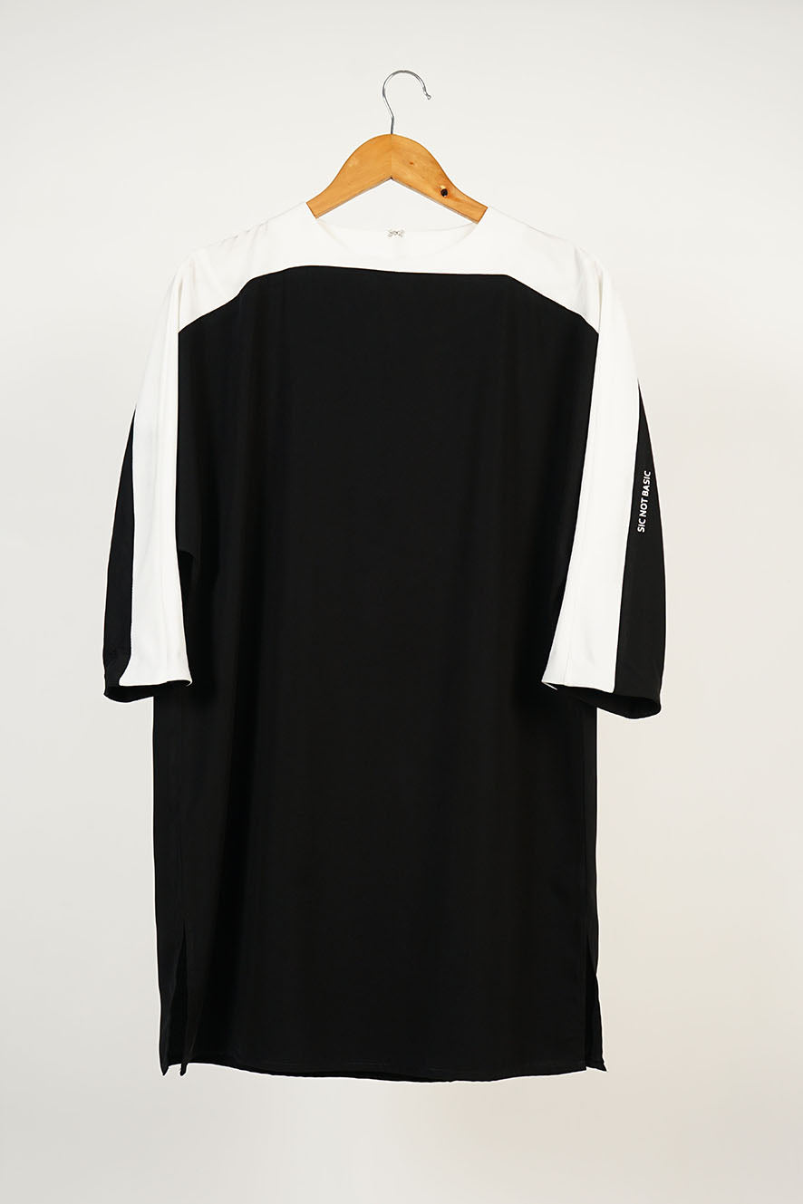 Black & White Color Block