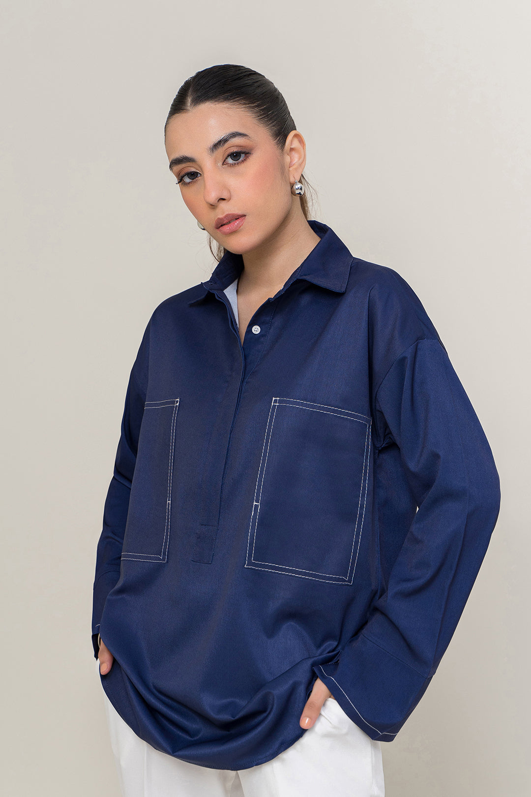 Half Placket Top