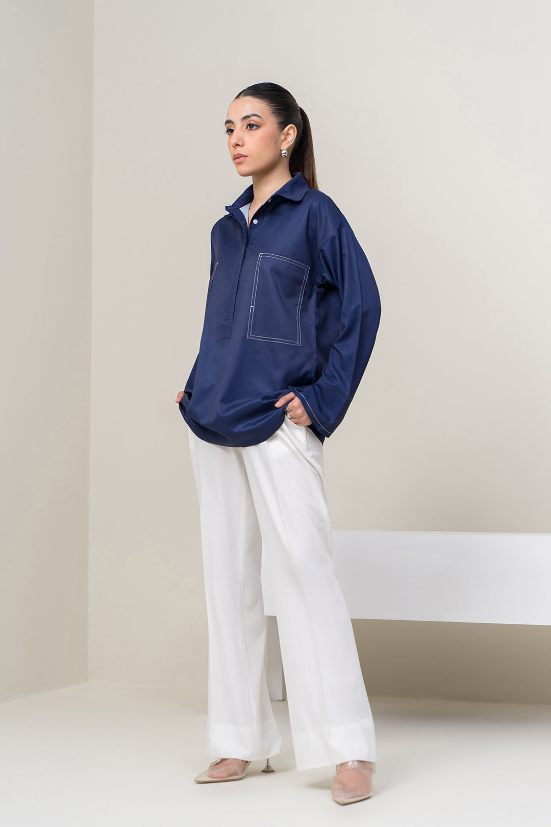 Half Placket Top