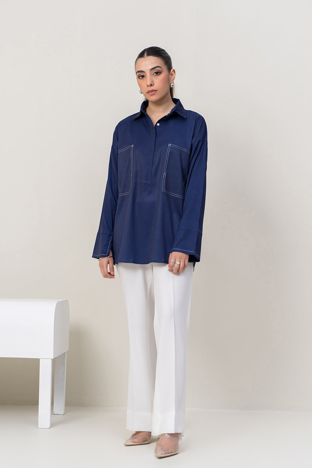 Half Placket Top