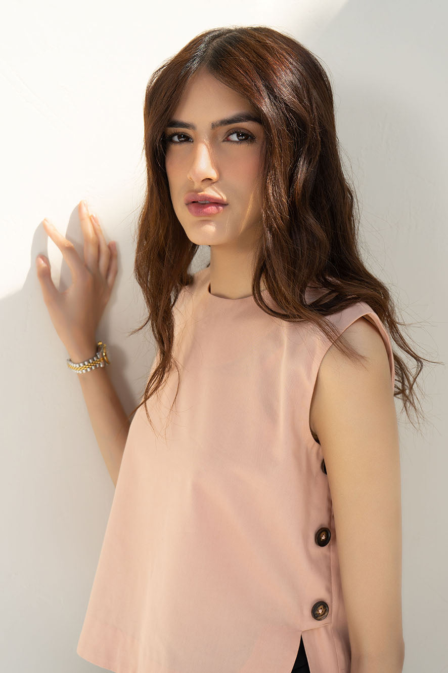 Pink Crop Top