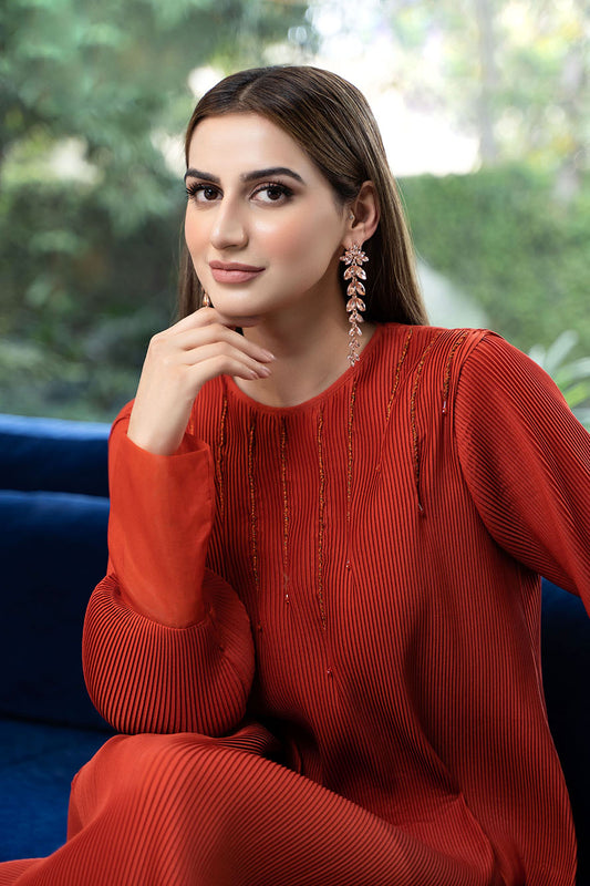 Ashaar Pleated Dress