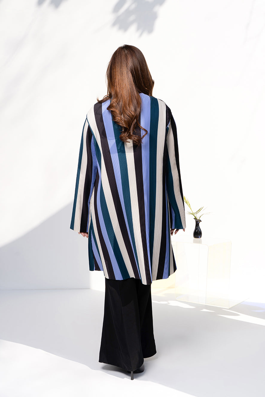 Pleated Skyline Shrug