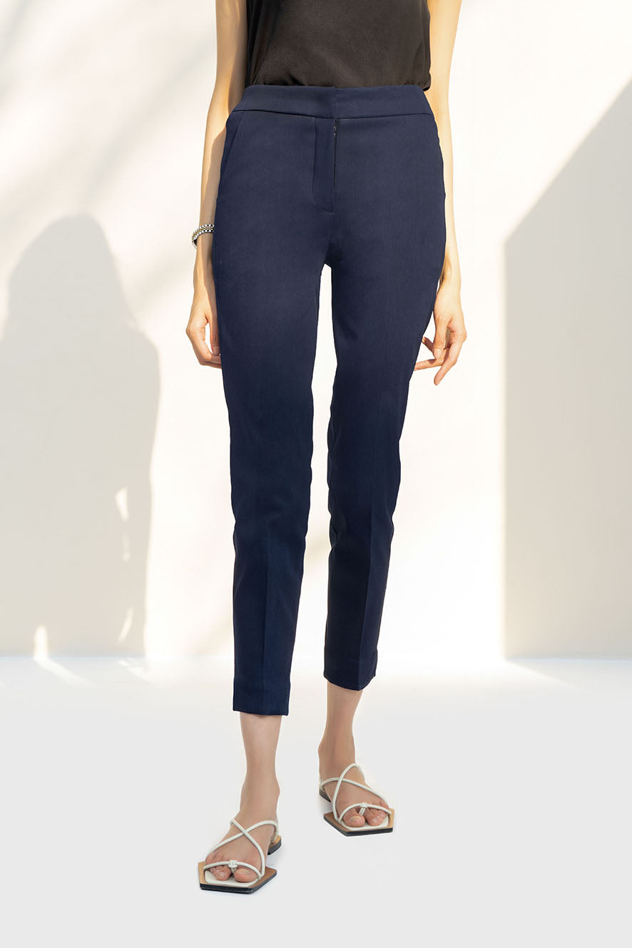 Denim Tapered Pants