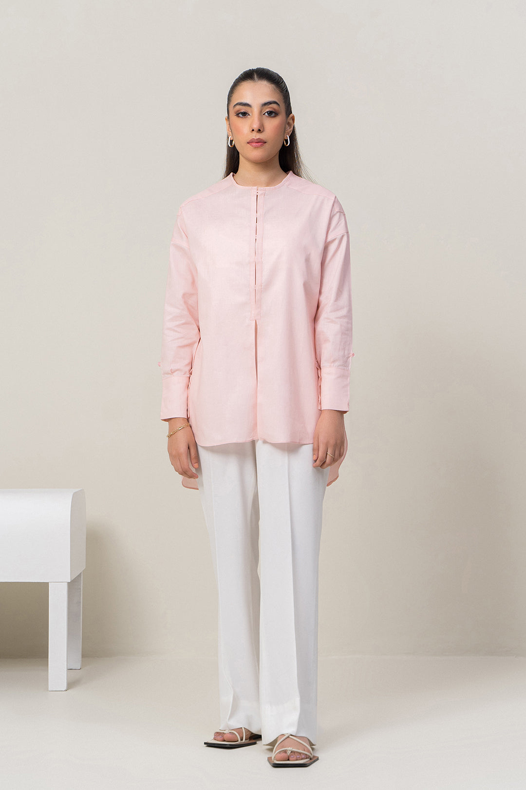 Pink Cotton Tunic