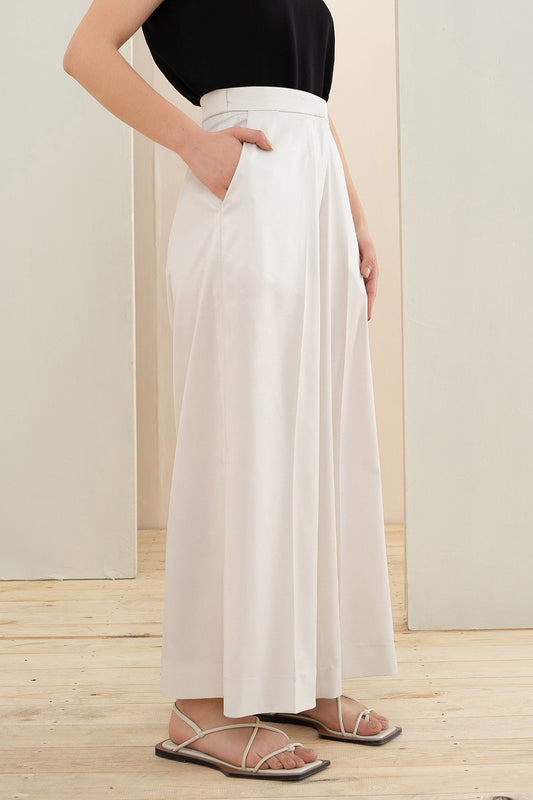 Bir Flexi Waist Pants - Ivory