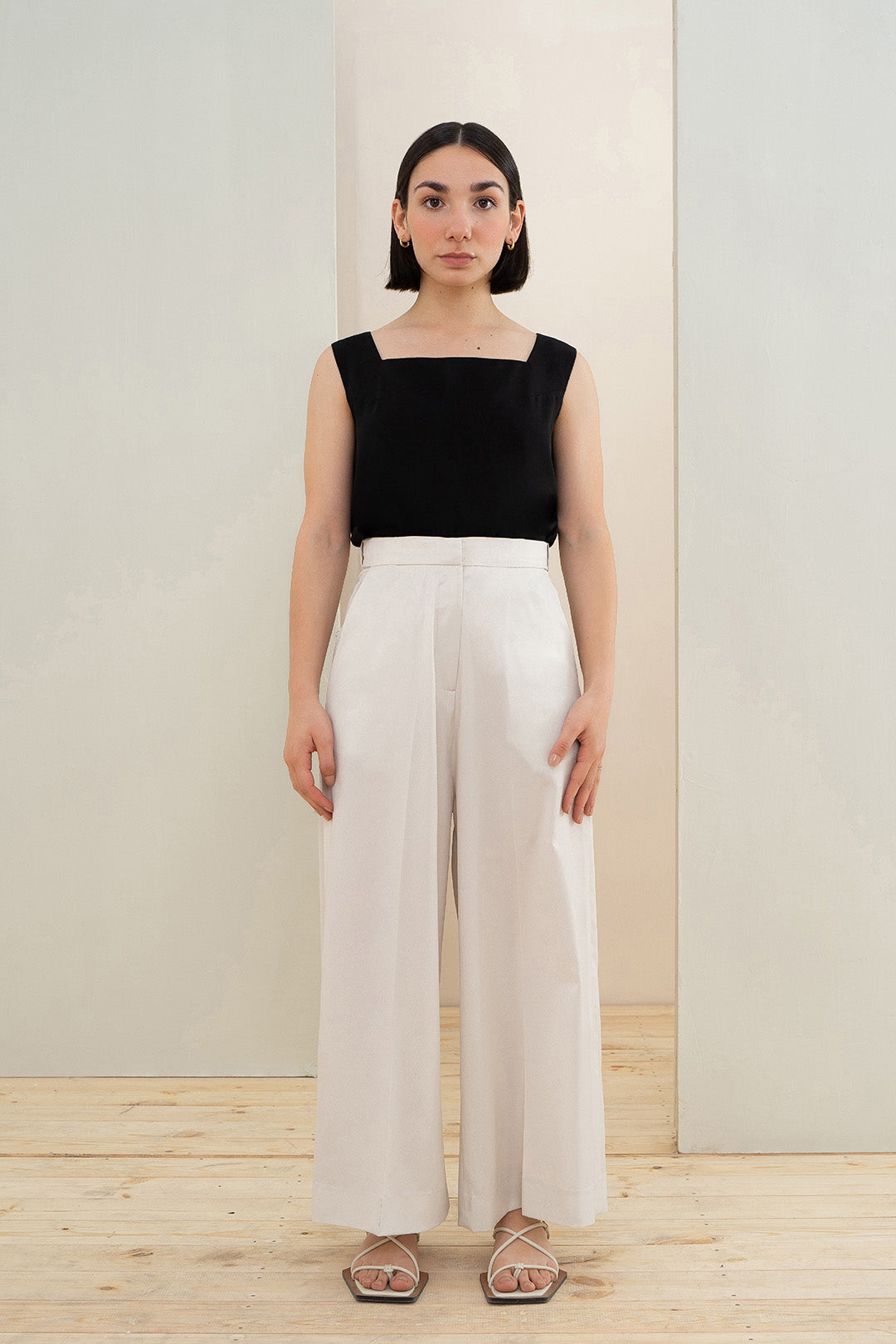 Bir Flexi Waist Pants - Ivory