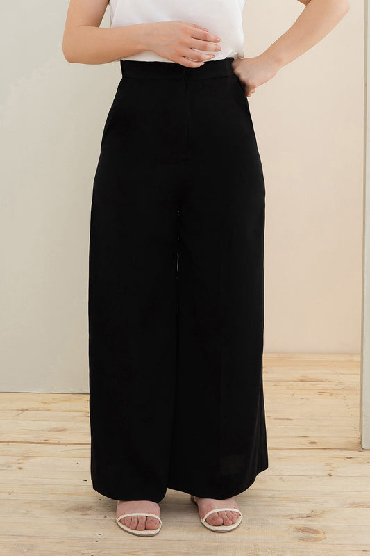 Bir Flexi Waist Pants - Black