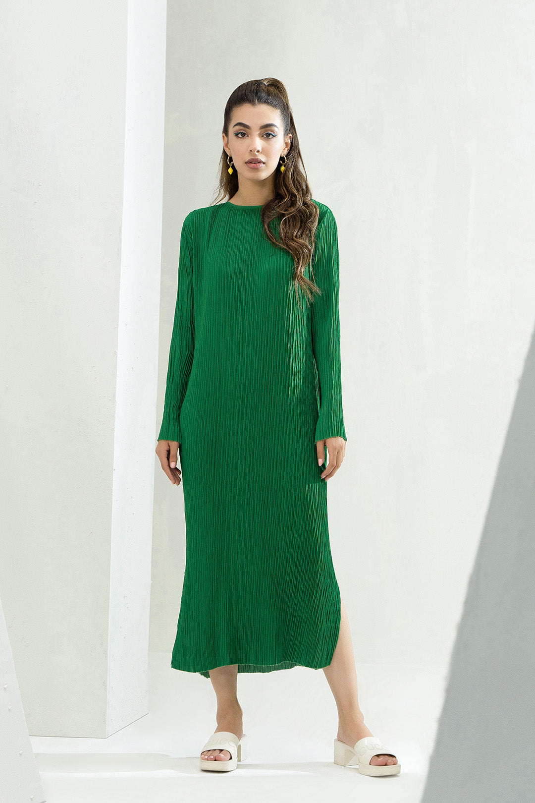 Darkin Pleated Long