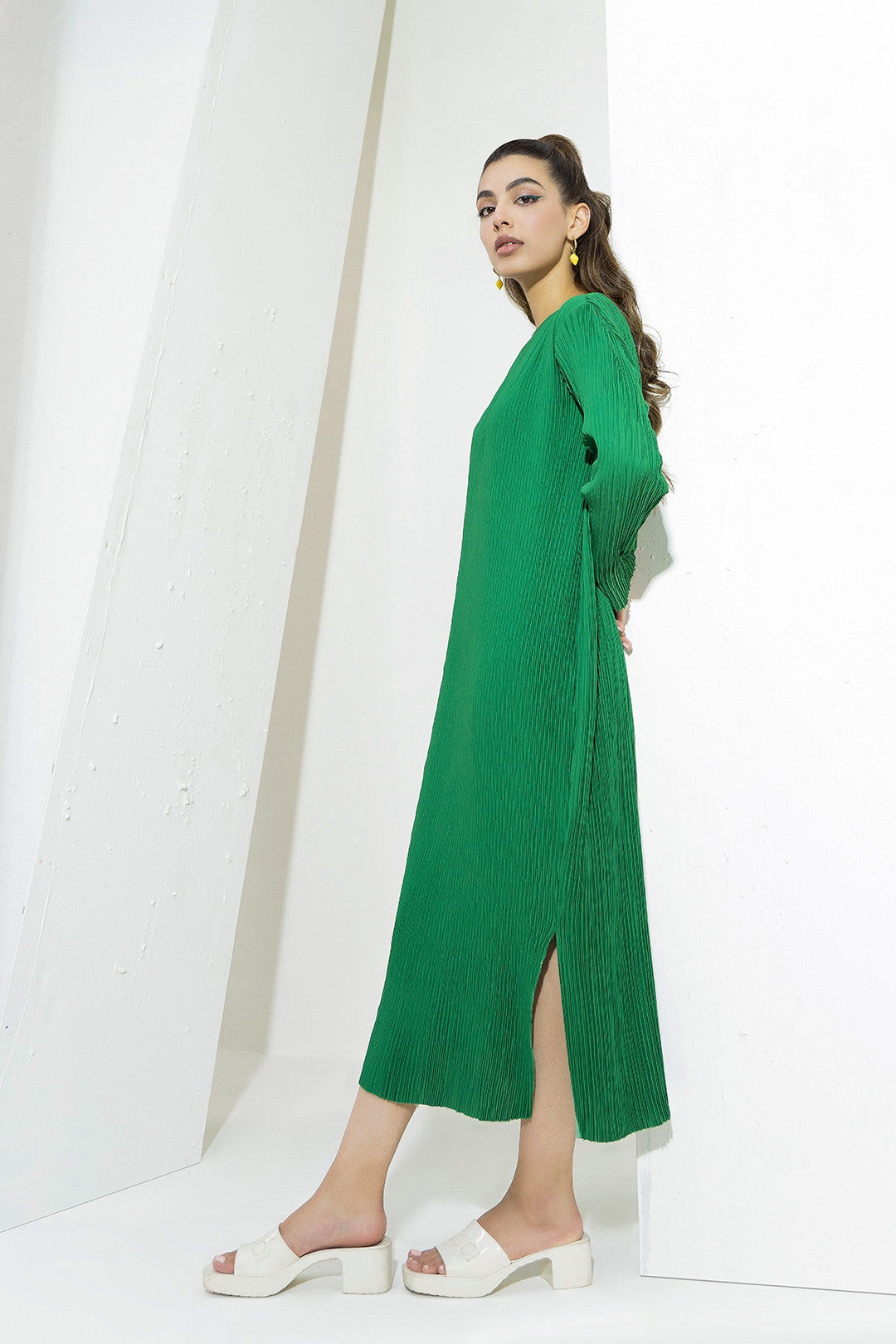 Darkin Pleated Long